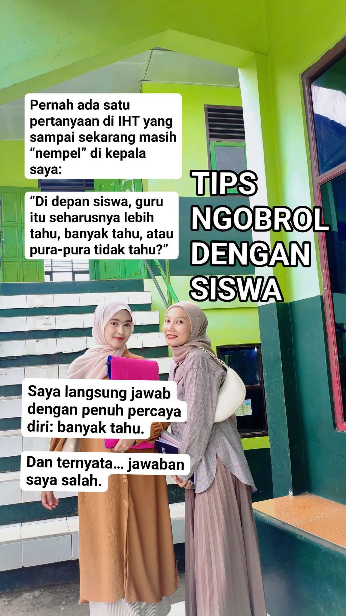 Tips Ngobrol dengan Siswa