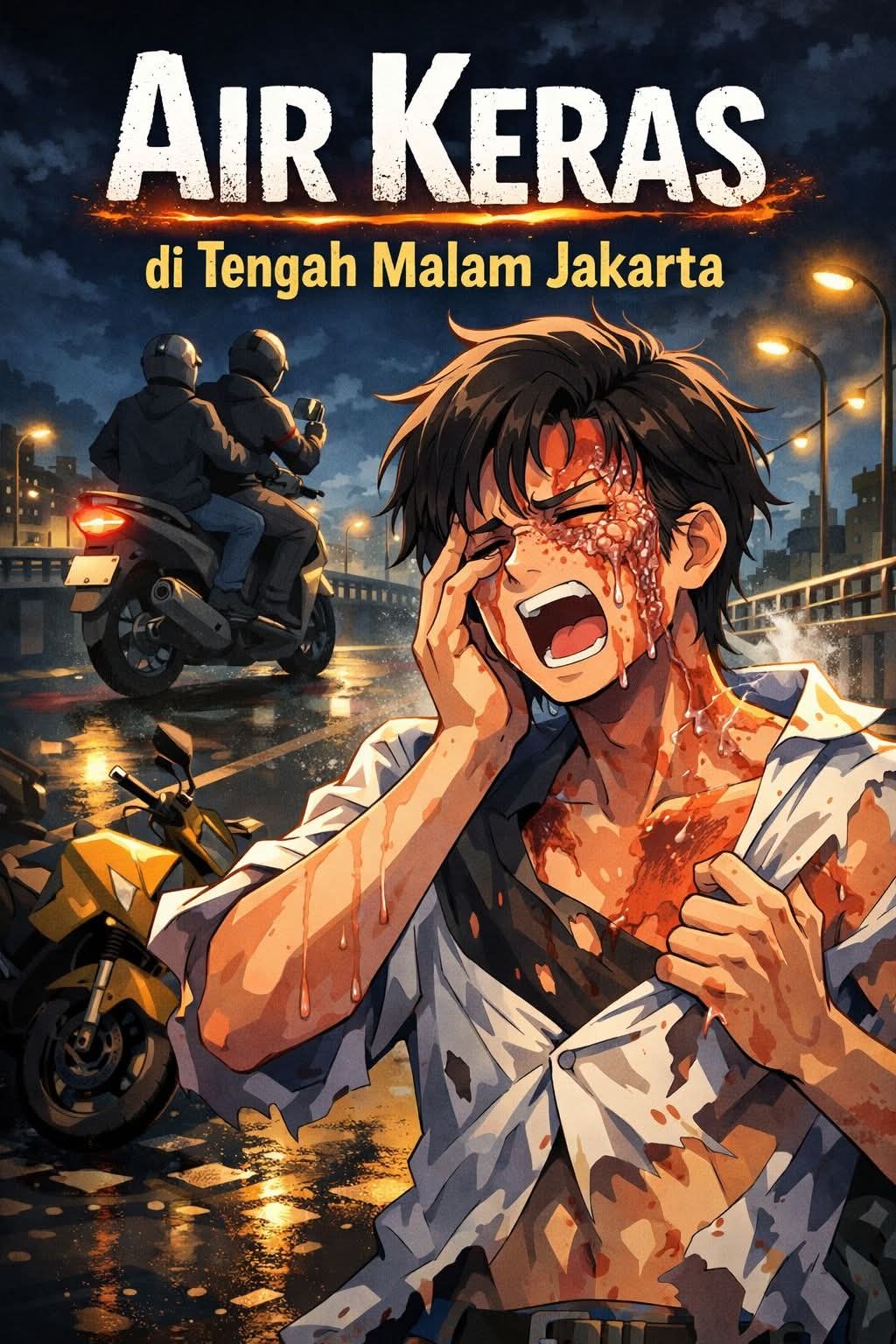 Cerpen “Air Keras di Tengah Malam Jakarta”