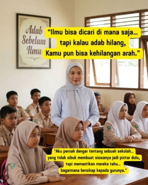 Ilmu, Adab, dan Arah