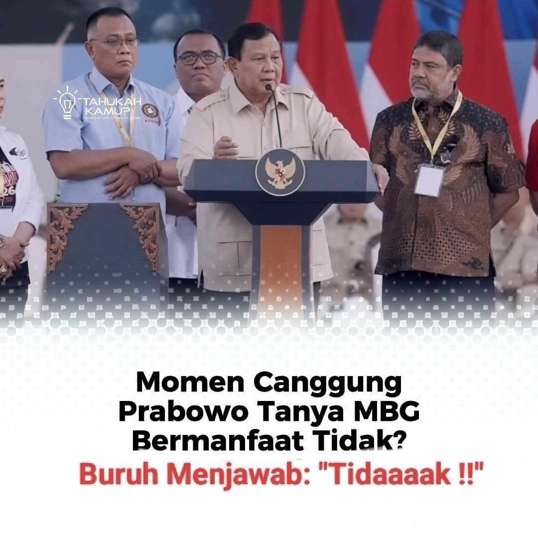 Pak Presiden yang Terhormat,