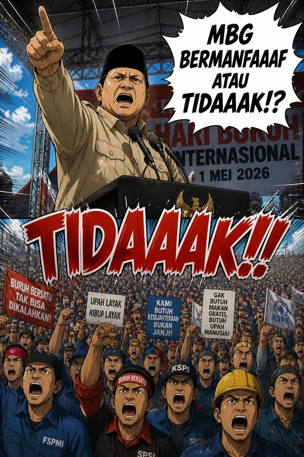 MBG Bermanfaat atau Tidak? Dijawab, “Tidaaak!”