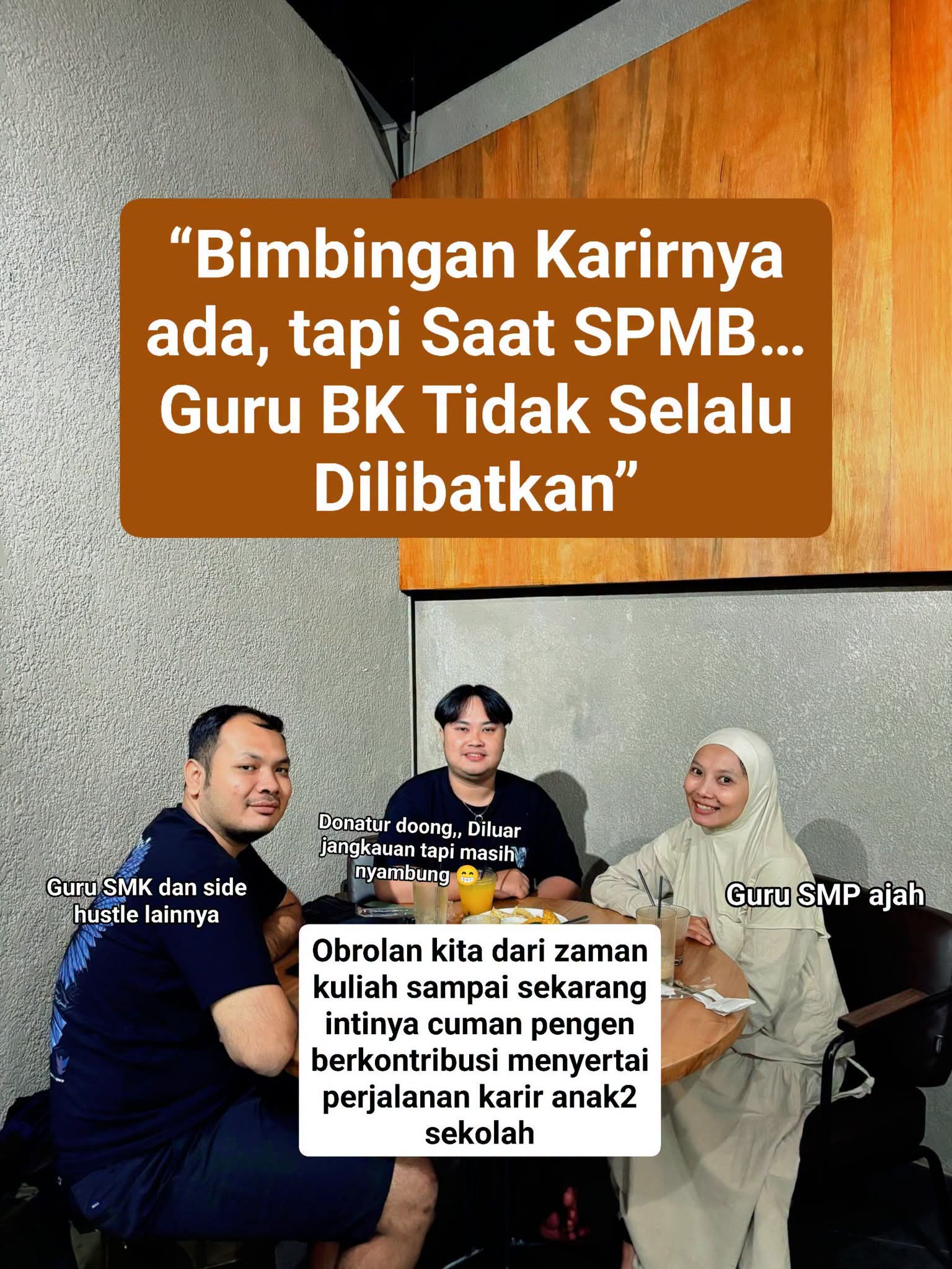 Bimbingan Karirnya Ada, tapi Saat SPMB…