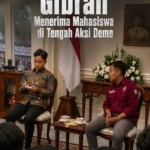 Membaca Manuver Gibran Menerima Mahasiswa di Tengah Aksi Demo