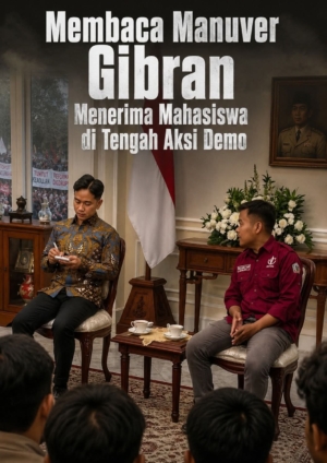 Membaca Manuver Gibran Menerima Mahasiswa di Tengah Aksi Demo