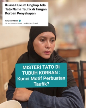 Misteri Tato di Tubuh Korban: Kunci Motif Perbuatan Taufik?