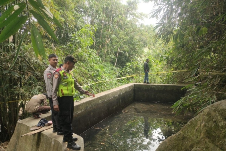 Siswi MTs Meninggal Tenggelam di Kolam Cisurupan Garut, Polisi Selidiki Penyebabnya