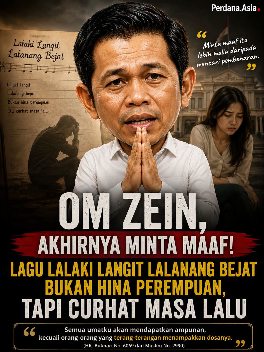 Om Zein, Jangan Buka Lagi Aib yang Sudah Allah Tutupi