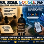 Buku, Dosen, Google dan AI