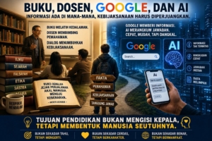 Buku, Dosen, Google dan AI