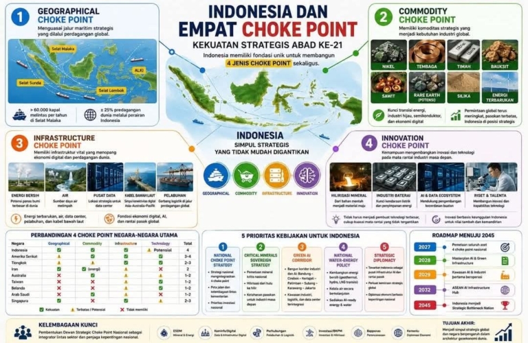 Cuma Indonesia yang punya 4 “Choke Point” ini. Tapi So What?