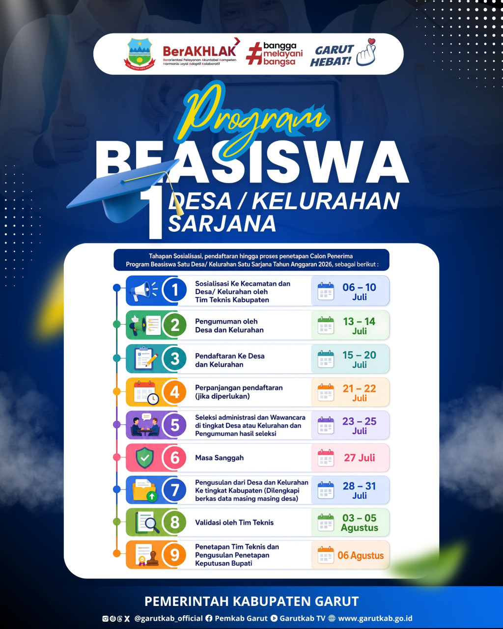Asyik! Garut Gulirkan Beasiswa Satu Desa Satu Sarjana 2026