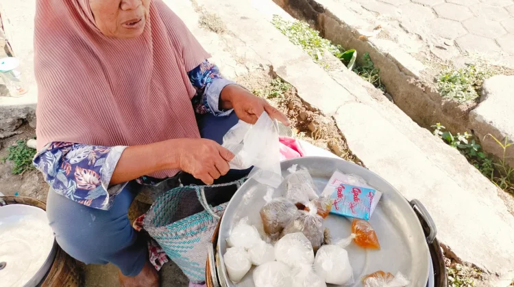Asyiknya Bubur Garut Pasar Desa Sentolo Kuliner Tradisional Kaya Manfaat