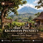 Asal Usul Kecamatan Peundeuy Garut Menurut Cerita Rakyat