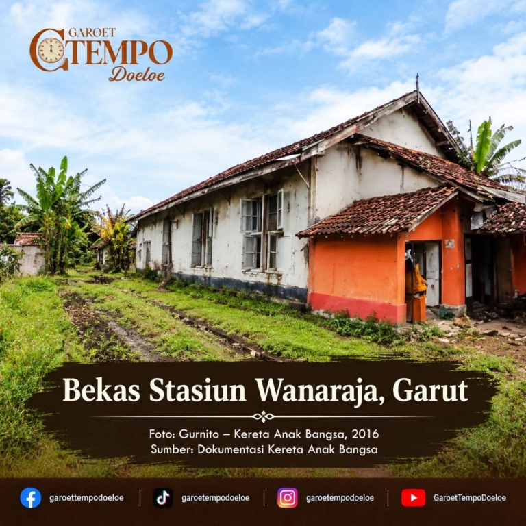Stasiun Wanaraja, Jejak Perkeretaapian Tua di Garut