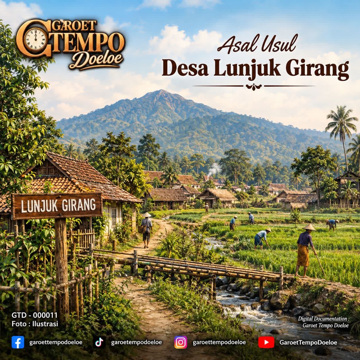 Asal-Usul Desa Lunjuk Girang, Garut